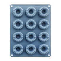 Doughnut Baking Pan, Makes Individual Full-Sized Donuts or Baked Treats, Non-Stick and Dishwasher Safe, Enjoy or Give as Gift 6-Cavity