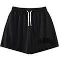 thumbnail image 4 of KKBOTIVE Mens Outfit 2 Piece Set Button Down Crewneck Short Sleeved Sports Suit Summer Adults Cozy Soft Sweatsuit, Black Size: XL, 4 of 6