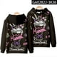 thumbnail image 3 of Suéter Kawaii de Hello Kitty para mujer, Sudadera con capucha de Sanrio, jerséis sueltos, Top coreano, suéter largo de Hello Kitty, moda de otoño, 3 of 4