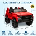 thumbnail image 4 of M optimized Kids Car 24V Ride on Truck, 2-Seater Ride On Toy w/Parent Remote Control, 4xSpring Suspension, Wireless Music, Electric Vehicle Car for Boys Girls Ages 3-8, 4 of 6