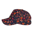thumbnail image 3 of Xecao Autumnal Forest for Baseball Cap: Unisex, crafted from classic polyester twill fabric, featuring a soft unconstructed design, 3 of 5