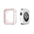 thumbnail image 2 of GSA Hybrid Case & Band For iWatch S 3/2 (38MM) - White/Pink, 2 of 3