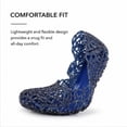 thumbnail image 5 of CHICVOMEY Comfortable Womens Flats Lightweight Slip-on Jelly Shoes Casual Non-slip Flat Shoes Suitable for Holiday and Beach, 5 of 8