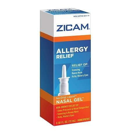 Zicam Allergy Relief, Homeopathic Nasal Solution, Pump 0.5 fl oz(pack of