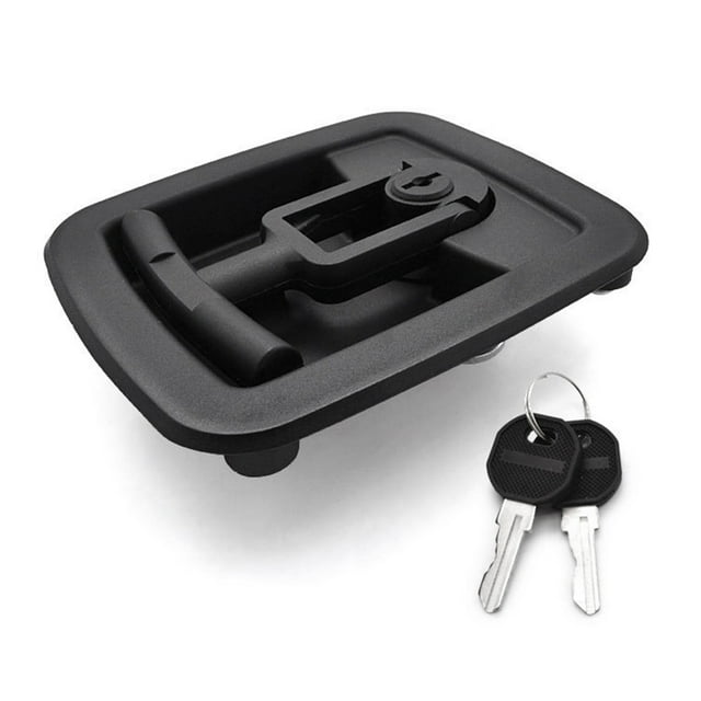 Kenally Cerradura con manija en T para camión, pestillo para remolque, Camper, equipo de puerta para caravana, controlador de distribución eléctrica Accesorios para vehículos recreativos Kenally VI017159-00B