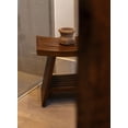 thumbnail image 2 of MIKHA TEAK WOOD STOOL, 2 of 5