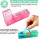 thumbnail image 3 of Weekly Pill Organizer 3-Times-A-Day Pill Box 7 Day Pill Holder Large Compartments Moisture-Proof Pill Case Medication Reminder Portable Container for, 3 of 4