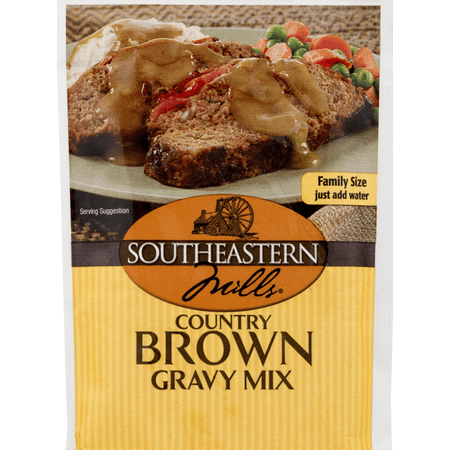 Southeastern Mills Classic Brown Gravy Mix 3 oz. Packets (3