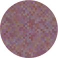 thumbnail image 1 of Ahgly Company Machine Washable Indoor Round Transitional Rosy Pink Area Rugs, 8' Round, 1 of 7