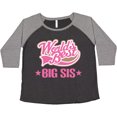 thumbnail image 3 of Inktastic Sister Worlds Best Big Sis Women's Plus Size T-Shirt, 3 of 5