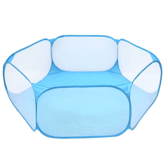GASTROPOD Small Animals Cage Tent Kids Play Tent, Breathable and Transparent Pet Playpen Pop Open Outdoor/Indoor Exercise Fence, Portable Yard Fence