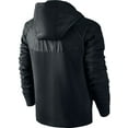thumbnail image 2 of Nike Hybrid Fleece Men's Windrunner Jacket Black/Volt 688773-010 (Size XL), 2 of 2