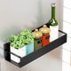 thumbnail image 4 of HAWOO Especieros para Cocina Magn&eacute;tico - Paquete de 4 Estante Organizador Estante Magn&eacute;tico de Metal para Refrigerador Organizador de Cocina para HAWOO Especias Condimentos Frasc, 4 of 8