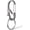 Gray(1-pack), variant on Self-Locking Metal Gate Clip Key Chain, Titanium Carabiner Keychain Clip, Anti-Lost Key Ring Holder Bottle Opener for Men Women