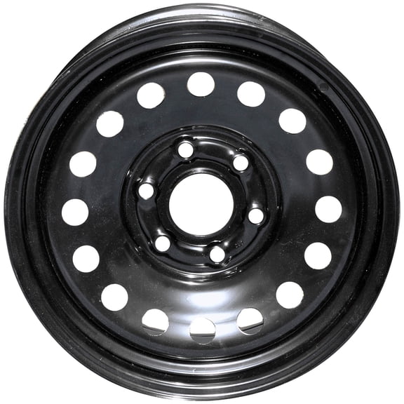 Dorman 939-186 Steel 17" Wheel Rim 17 x 7.5-inch 6-Lug Black, for Specific Cadillac / Chevrolet / GMC Models