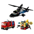 thumbnail image 3 of Set LEGO City Remix: Helicóptero, Camión de Bomberos y Submarino 60462, 3 of 4