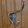 thumbnail image 4 of GlideRite 3 in. Large Double Wall Coat Hooks,Satin Nickel, Pack of 5, 4 of 4