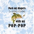 thumbnail image 4 of Inktastic Pack My Diapers I Am Going Fishing with Pop-pop Boys or Girls Baby Bodysuit, 4 of 5