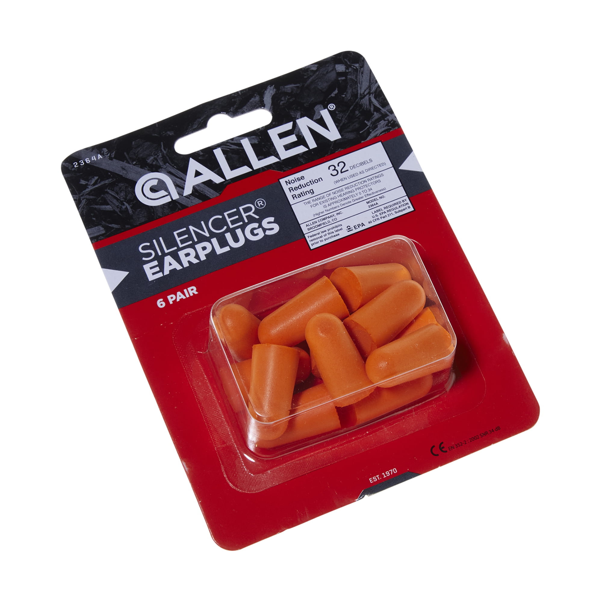 Girls With Guns® Silencer Foam Earplugs, 32 dB NRR, ANSI S3.19