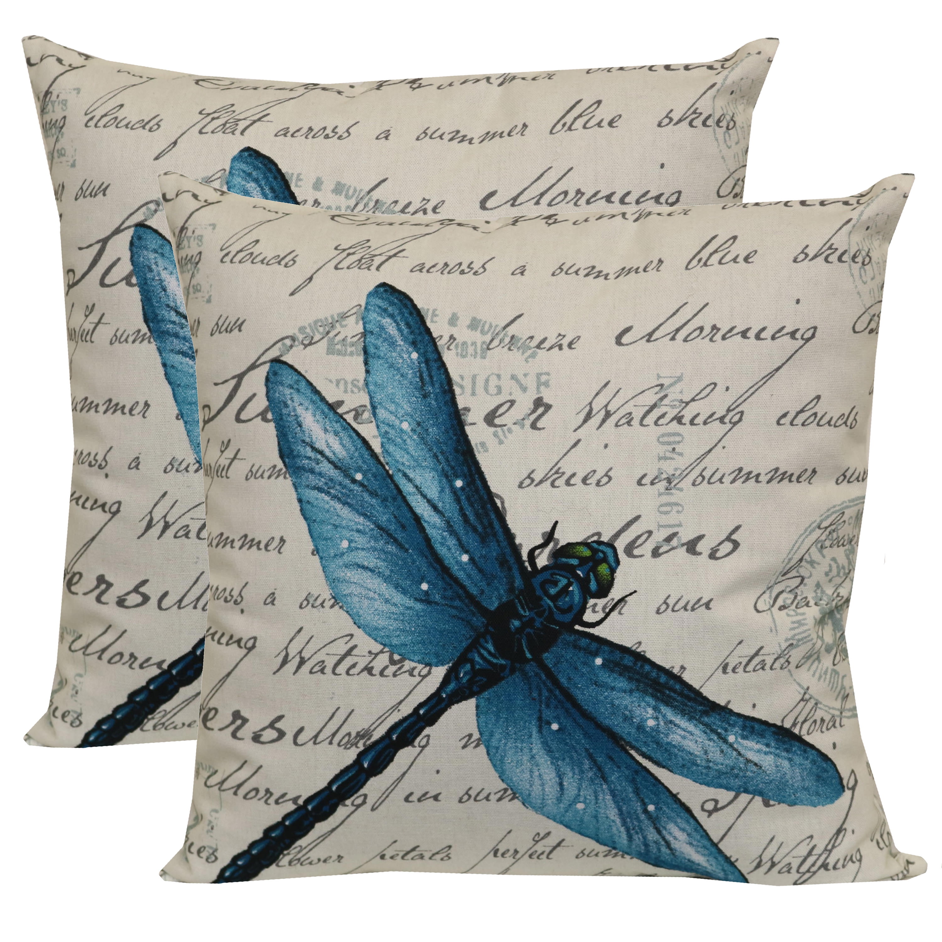 walmart dragonfly pillow