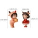 thumbnail image 2 of 2 pares en miniatura de la pareja de Navidad figuras de dibujos animados figura estatuas románticas, 2 of 5