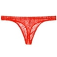 thumbnail image 2 of ruhuadgb Men Underpants Lace Trim Breathable Mesh Quick Dry Low Waist Close-fitting Seamless Moisture Wicking Male Briefs Men Clothing, 2 of 8