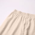 thumbnail image 5 of Sweatpants for Teen Girls Y2K Girls Wide Leg Pants High Rise Loose Fit Elastic Waist Drawstring Button Detail Solid Casual for School Travel, 5 of 5
