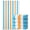 Orange Red Blue, variant on Jessy Home 4 Pack Turquoise Blue Oversized Beach Towel Set, 40"x70" Striped Beach Towels Super Absorbent Towels for Beach, Pool
