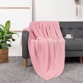 thumbnail image 2 of Unique Bargains 100% Cotton Soft  Knitted Throw Solid Blanket for Couch Sofa Bedroom, 2 of 10