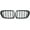 Carbon Fiber Trim Glossy Black Double Line, variant on Black Front Sport Kidney Grille for BMW 1999-2002 E46 2-Door Coupe Cabriolet (Pre-facelift Models)
