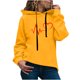 thumbnail image 1 of ICHUANYI Liquidación Blusa de manga larga estampada a la moda para mujer, cuello redondo, informal, sudadera ICHUANYI WER202308247029, 1 of 3