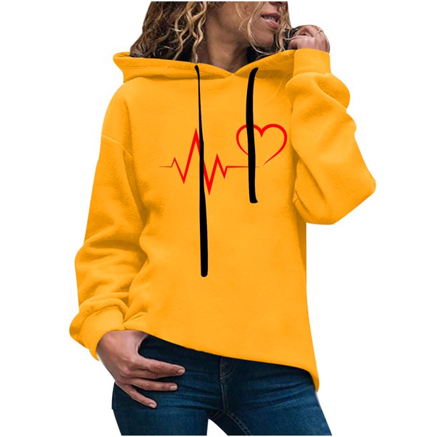 ICHUANYI Liquidación Blusa de manga larga estampada a la moda para mujer, cuello redondo, informal, sudadera ICHUANYI WER202308247029
