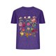 thumbnail image 1 of Blusas de Verano de las Mujeres Flor Impresa Cuello Redondo Manga Corta Superior, Verano Superior de las Mujeres, 1 of 4
