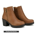 thumbnail image 5 of Dream Pairs Women's Chunky Heel Platform Ankle Boots, 5 of 5
