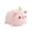 #A02-Little Grass, variant on 15.8 Inch Skin Friendly Pink Pig Plush Pillow with Daisy Ornament, High Elastic PP Cotton Pig Stuffed Animal, Ultra Squishy Huggable Animal Cushion for Bedroom Sofa Car