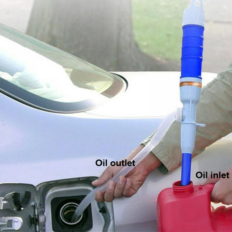 Battery Operated Liquid Transfer Pump Siphon Pump for Fuel Gas Oil Gasoline  Water, Multi-Use Hand Fuel Pump (Without Battery)