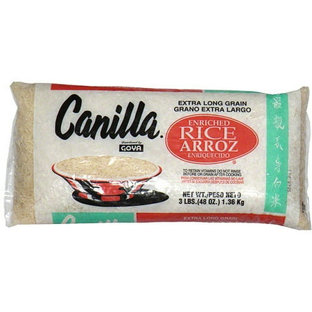 Goya Enriched Rice, 3LB (Pack of 20)