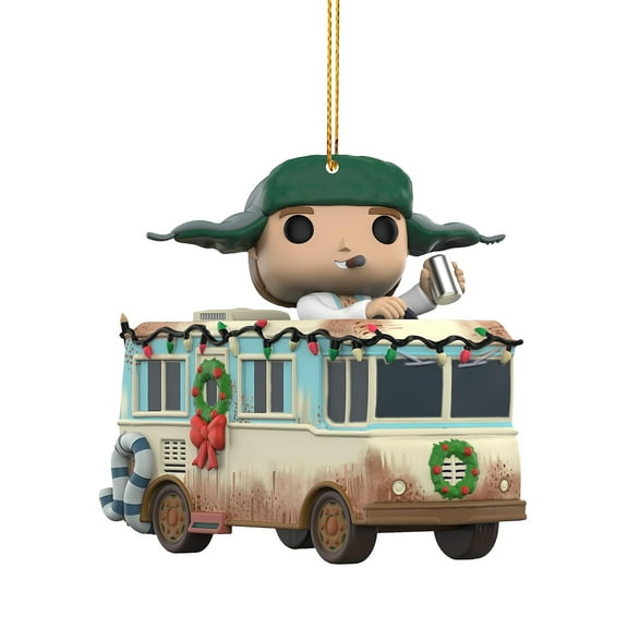2D Acrylic Cute Character Pendant Ornament National Lampoon's Christmas Vacation Style for Christmas Decoration and Interior Home Ornaments
