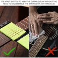 thumbnail image 4 of Limpiador de cuerdas de guitarra, herramienta de limpieza de cuerdas de guitarra, instrumento de mantenimiento, limpiador de cuerdas, mantenimiento para guitarra/bajo/mandolina/ukelele, 4 of 5