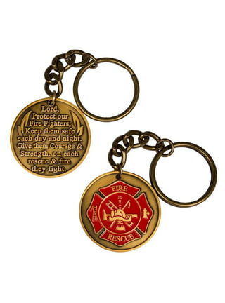 Modern Firefighter Keychain Belt & Pocket Clips for Sale