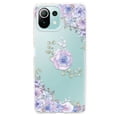thumbnail image 1 of Funda Para Xiaomi Mi 11 Lite 5G InstaCase Flores Lila Uso Rudo Antigolpes, 1 of 4