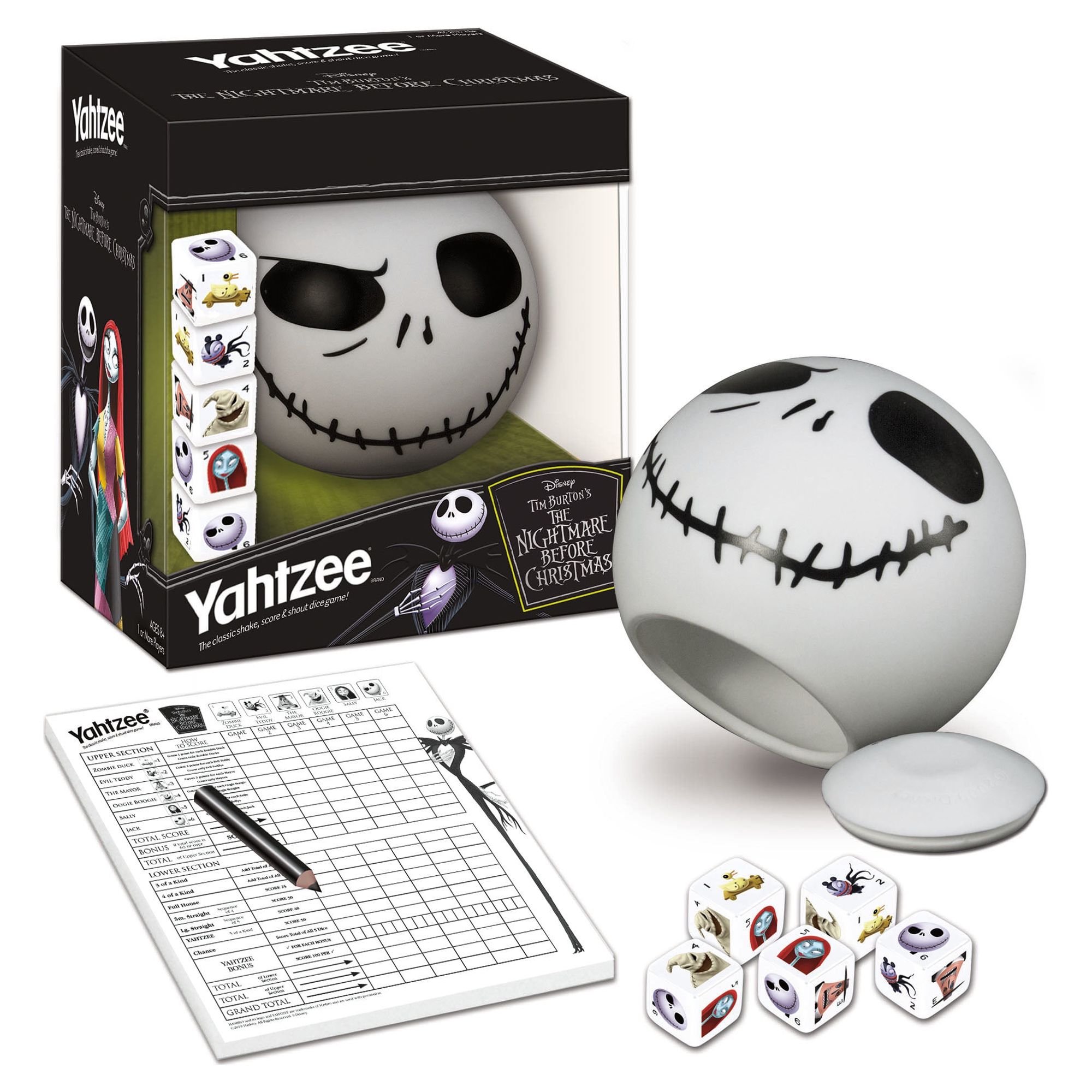 Yahtzee The Nightmare Before Christmas Dice Game photo 2