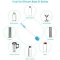 thumbnail image 5 of Long Handle Cup Brush - Efficient Tea Stain Remover, 360° No-Dead-Angle Cleaning, Soft Silicoma Sponge Brush for Cups, Mugs, Baby Bottles & Drinkware, Blue, 5 of 6