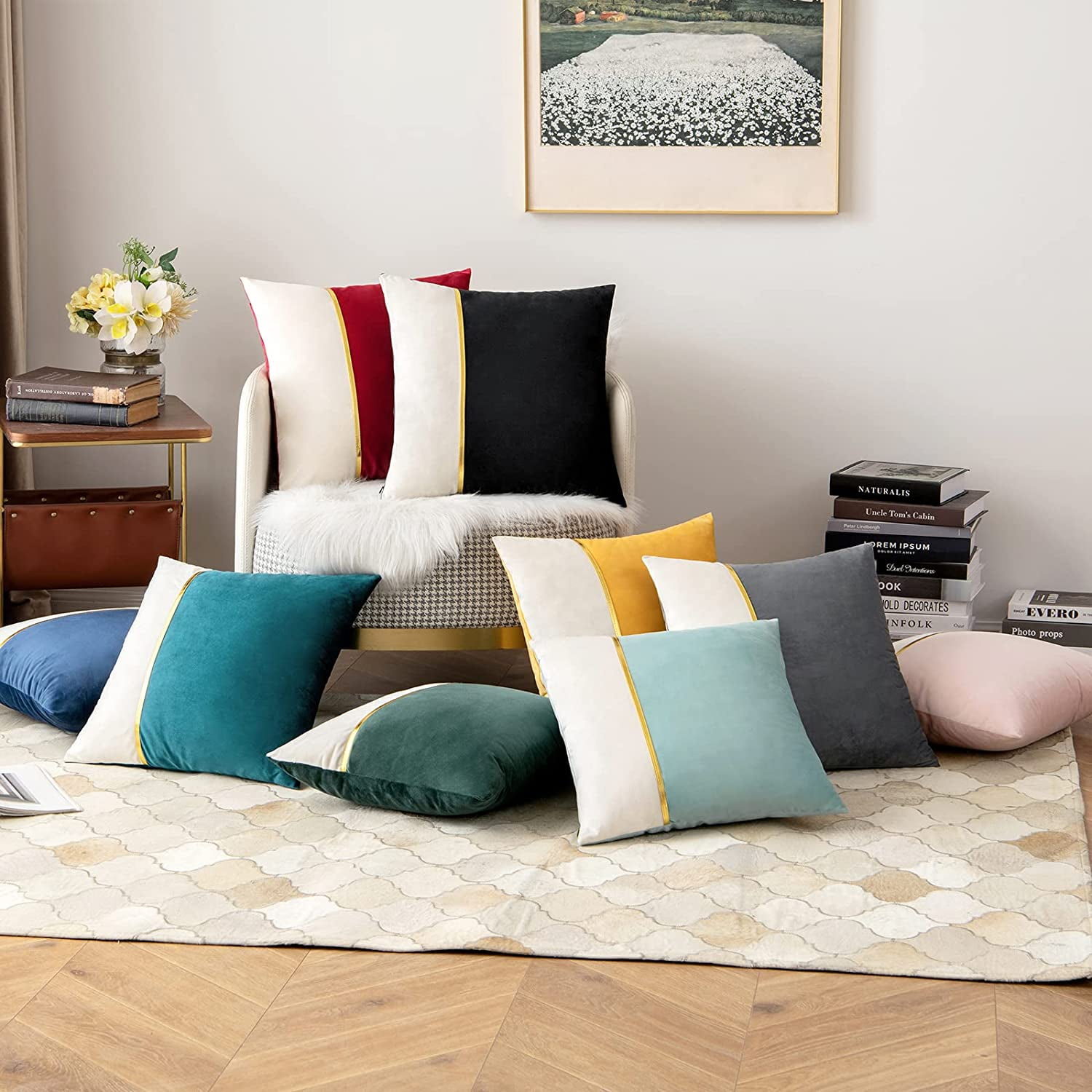 Pillowcases for throw pillows sale