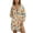 Boho Mandala Mushroom, variant on Xoenoiee Boho Mandala Mushroom Print Womens Modern Swimsuit Cover Up Button Down Shirt Dresses Tops V Neck Loose Bathing Suit Casual Blouse Resort Wear, Size S