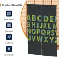 thumbnail image 2 of XMXT Japanese Noren Doorway Room Divider Curtain,Vintage Character Pattern Restaurant Closet Door Entrance Kitchen Curtains, 34 x 56 inches, 2 of 9