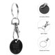 thumbnail image 3 of TABLETREANDS 4Ud Colgante Negro Token Para Carrito De Compras Con Llavero Decorativo Y Material Resistente, 3 of 7