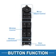 thumbnail image 3 of Interruptor de ventana eléctrica del lado del conductor delantero izquierdo Unique Bargains para Chevrolet Suburban 1500 2500, 3 of 7