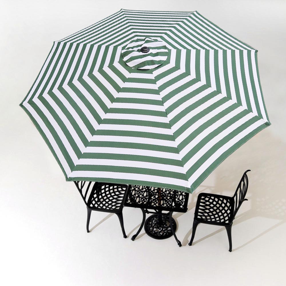 8ft 8 Ribs Patio Umbrella Replacement Canopy Outdoor Cover Top Color Optional Walmart Com Walmart Com