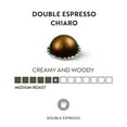 thumbnail image 3 of Nespresso Capsules Vertuo, Double Espresso Chiaro, Medium Roast Espresso Coffee, 30 - Count Coffee pods, 3 of 12